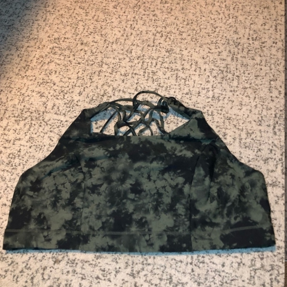 TORRID Active Green Tie-Dye Sports Bra Size 4X